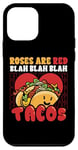 iPhone 12 mini Funny Valentines Day Roses Are Red Blah Taco Lover Foodie Case