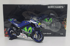 Modèle Diecast 1:12 Moto MINICHAMPS valentino rossi Yamaha M1 2016 Modélisme