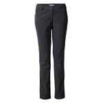 Craghoppers Womens/Ladies Kiwi Pro II Lined Winter Trousers (Graphite) - Black - Size 20 Long