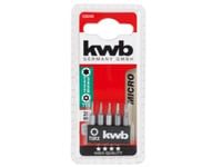 Kwb 128240, 5 Styck, Torx, T3, T4, T5, T6, T8, 28 Mm