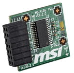 MSI TPM 2.0 Trusted Platform 14-Pin Motherboard Module MS-4136 Win 11 Compatible