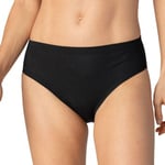 Mey Trosor Natural Second Me American Briefs Svart bomull Large Dam