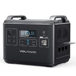 VDL Générateur Électrique Portable, Générateur Solaire à Batterie LiFePO4 1997Wh, 3 Prises CA 2000W (4000W crête), Sortie CA/CC/USB, Charge Rapide en 2 Heures, les Urgences HS2000