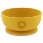 Trixie Silicone Bowl with Suction Mr. Lion - Non-Slip Baby Feeding Bowl - Strong Suction Base for Mess-Free Meals - Soft, Durable, and Easy to Clean - Perfect for Baby-Led Weaning & Toddlers