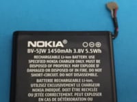 BATERIA GENUINA NOKIA BV-5JW BV5JW OEM 1450mAh 5,5Wh 3,8V LUMIA 800 800C N9