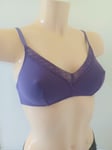 SLOGGI SOUTIEN GORGE SANS ARMATURE TAILLE 85A EVERNEW LACE N COULEUR VIOLET