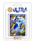 Lugia V 185/195 Full Art - Ultraboost X Epée et Bouclier 12 Tempête Argentée - Coffret de 10 Cartes Pokémon Françaises