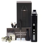 Pathfinder V2 Dry Herb Vaporizer 2200mAh Battery Large Oven *Free Grinder* Black