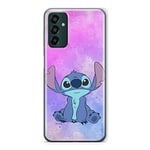 ERT GROUP Coque de téléphone Portable pour Samsung M13 4G Original et sous Licence Officielle Disney Motif Stitch 006 Parfaitement adapté à la Forme du téléphone Portable, Coque en TPU