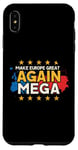 Coque pour iPhone XS Max Pro EU - Make Europe Great Again Pro MEGA