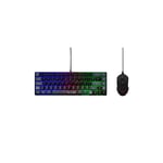 PACK 2 EN 1 CLAVIER GAMING FILAIRE AZERTY THE G LAB COMBO HYDROGEN BKG ET SOURIS GAMING FILAIRE NOIR