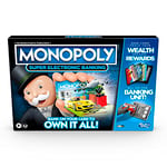 Monopoly Ultimate Rewards, Family Board Game, Cashless Electronic Banking, Classic Gameplay with a Twist, Property Trading & Fast-Paced Fortune Building, Ages 8+