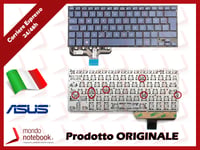 Clavier Ordinateur Portable ASUS ux301 UX301LA Italien (Bleu)