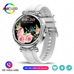 Fashion Women Smart Watch, Heart Rate Custom Dial Watch Make Voice Call, GIFT