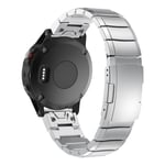 Garmin Fenix 5 klockband av rostfritt stål - Silver