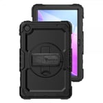 Armor-X Lenovo Tab M10 Plus TB-X606F Skal Rainproof Rugged Case Hand Strap Kickstand