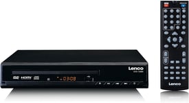 Lecteur DVD DVD-120BK- Connexion HDMI et SCART - Lecture USB - MP3,MPG,MPEG4,AVI - sortie audio et vidéo - télécommande - compact- noir