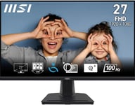 PRO MP242AP Écran bureautique 23'8"" Full HD - Dalle IPS 1920 x 1080, 100 Hz, Écran respectueux des yeux, Montage VESA, Haut-parleurs intégrés, ajsutable sur 4 axes - HDMI 1.4, DP 1.2a, D-Sub (VGA)