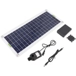 Kit de Pompe Eau nergie Solaire 30W Pompe de Fontaine Panneau Solaire pour Aquarium de Bassin de Jardin - Sjlerst