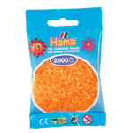 Hama mini 2000 neonorange 501-38 – små pärlor som är Ø2,5 mm