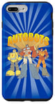 Coque pour iPhone 7 Plus/8 Plus Transformers Autobots Trio Retro Cartoon Group Shot Poster