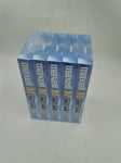 5 Pack Of Maxwell M180 Mega Power VHS Tapes E180   New Sealed