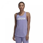 Adidas W Lin TK Vest Women's, Light Purple/White, 2XS