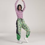 Adidas Stella McCartney Printed Woven Tracksuit Pants HI6064 Green Women’s Large