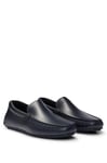 BOSS Homme Noel_Mocc_ltpl Mocassin, Dark Blue401, 40 EU