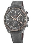 Omega 311.63.44.51.99.001 Speedmaster Moonwatch Harmaa/Nahka Ø44.25 mm