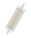 OSRAM LED LINE R7S | Tube Crayon LED culot R7s, 12,50W = 100W équivalent incandescent | Blanc chaud | 2700K