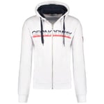 Geographical Norway Gordo Men Sweatshirt à Capuche, Blanc, L Homme