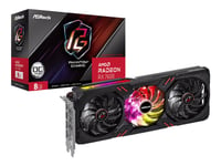 Asrock Phantom Gaming Radeon Rx 7600 8Gb Oc - Grafikkort - Radeon Rx 7600 - 8 Gb Gddr6 - Pcie 4.0 X8 - Hdmi, 3 X Displayport - Låda