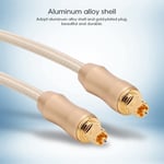 5.1 Sound Track Digital Optical Fiber Cable Gold For Speaker Power Amp AUS