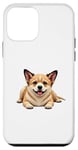 Coque pour iPhone 12 mini Chiot mignon, corgi, adorable chien