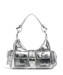 The Kooples Amelia Axelremsväska silver