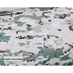 Autocollant d'objectif pour IL EF 70-200 F2.8 II,peau de décalcomanie 70200 f2.8,couverture ronde pour IL EF 70-200mm f/2.8L IS II USM - Type Jungle Camo