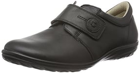 Jomos Allegra, Chaussures avec fermeture velcro femme - Noir - Schwarz (15-000 Schwarz), 42