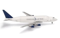 Herpa Maquette Avion Boeing 747LCF Dreamlifter, echelle 1/500, Model, pièce de Collection, d'avion sans Support, Figurine Metal