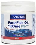 Lamberts Pure Fish Oil Capsules 1100mg (120) BBE 10/2027