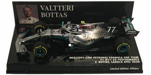 Minichamps Mercedes F1 W11 #77 Launch Spec. 2020 - Valtteri Bottas 1/43 Scale