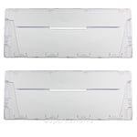 Genuine Hotpoint RFAA52K FFAA52P HM3250F Fridge Freezer Drawer Cover Flap x 2