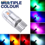 AUCUNE Jogmachine 4pcs - t10 w5w-3030-2 indicateur latéral de la lumière Largeur voiture LED signal clair blanc rouge bleu jaune ja