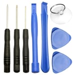 Kit D'outils De Réparation De Téléphone Portable,Tournevis Pour Iphone,Ouverture D'écran De Téléphone Portable,Pied De Biche Triangle Outil En Plastique À Levier Ouvert 8 Pièce - Type 8pcs In 1 Set