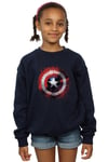 Avengers Captain America Art Shield Sweatshirt