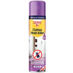 Clothes Moth Killer Spray Zero In Carpet Treatment Repellent Control 300 ml New