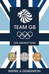 Empire 545275 Jeux Olympiques de Londres 2012–Inspire Une génération de Sport Angleterre, Poster, Affiche (61 cm x 91,5 cm