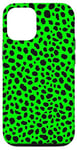 Coque pour iPhone 13 Pro Motif : guépard vert