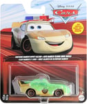 Disney Pixar Cars Voiture en métal 1:55  Lightning McQueen Deputy Hazard Slime