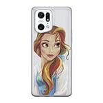 ERT GROUP Coque de téléphone Portable pour Oppo Find X5 Pro Original et sous Licence Officielle Disney Motif Bella 003 Parfaitement adapté à la Forme du téléphone Portable, partiel imprimé